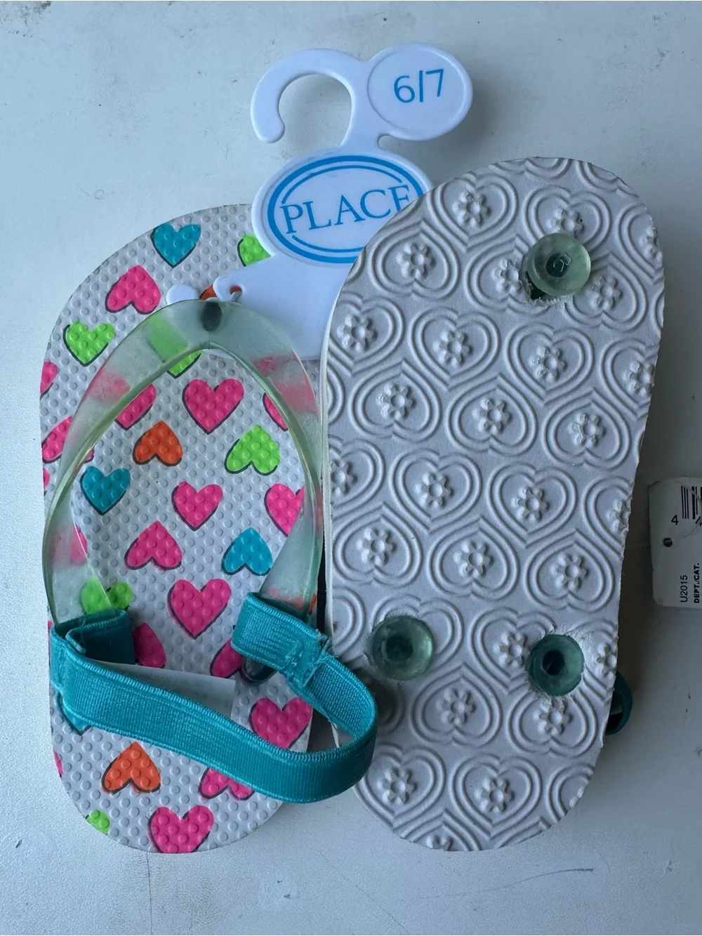 Place cute teal